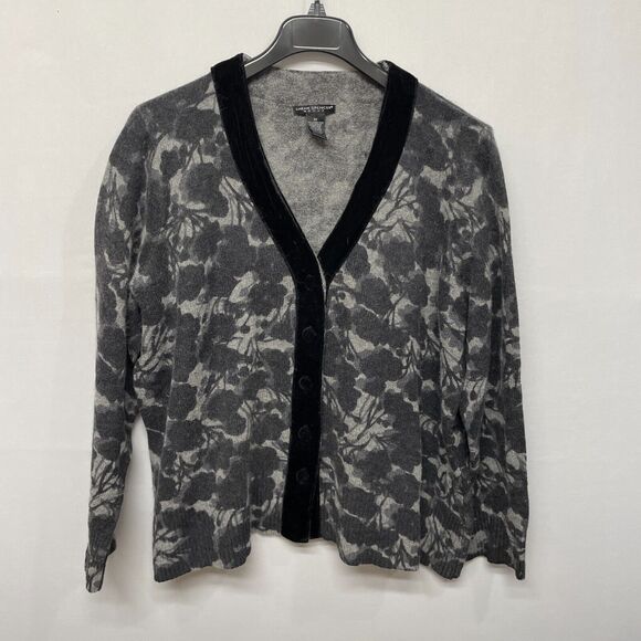 Sarah Spencer Women Cardigan Sweater Size 3X Lambs Wool Angora Blend M243 -17 - Picture 1 of 13